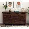 SAHIRAM CHOUDHARY ; Solid Sheesham Wood Wooden Chest of Drawers with 7 Drawer Storage | Multipurpose Sideboard Cabinet Rack Display Unit for Bedroom Kitchen Cabinet, Walnut Finish view 2