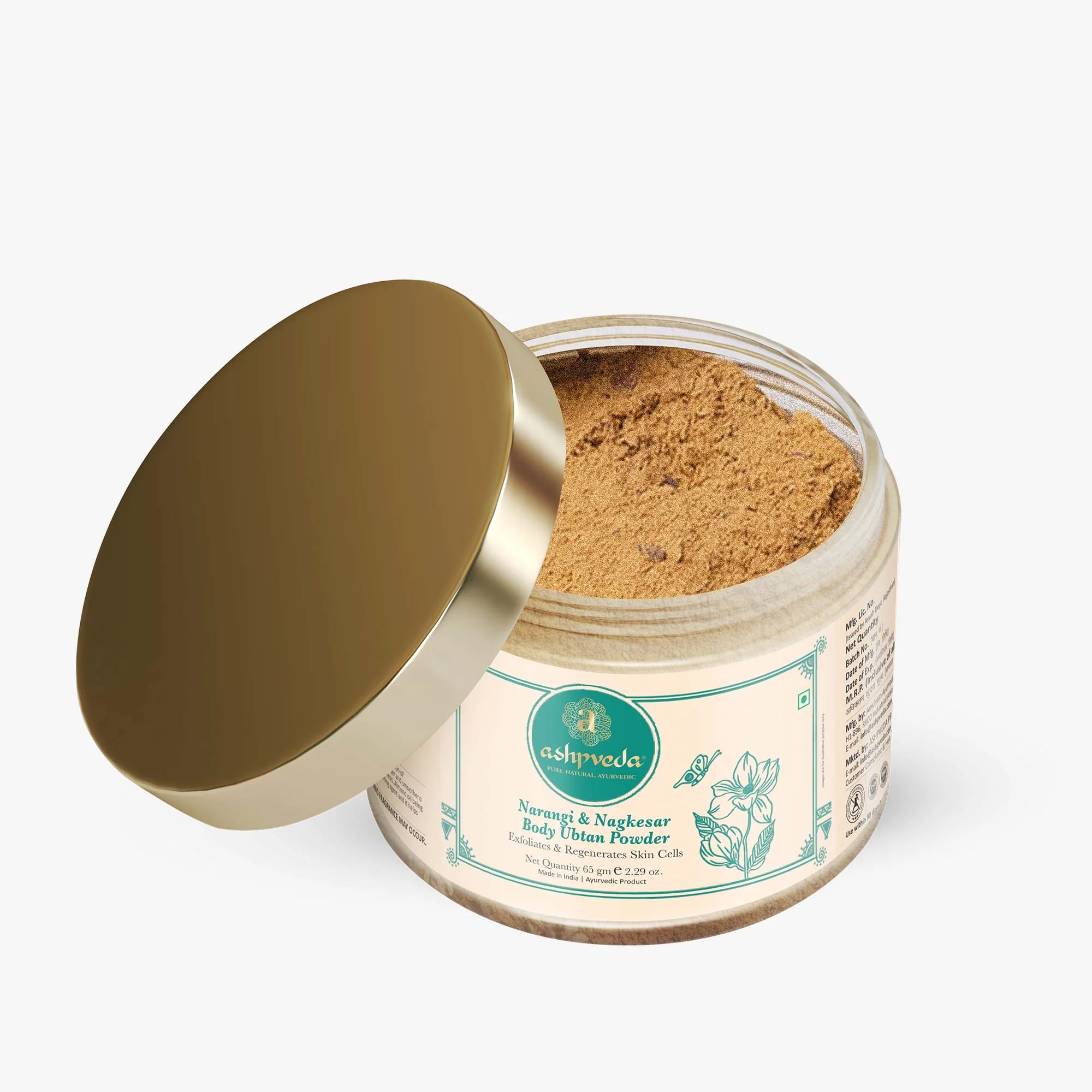 Exfoliating Narangi And Nagkesar Ubtan Powder view 2