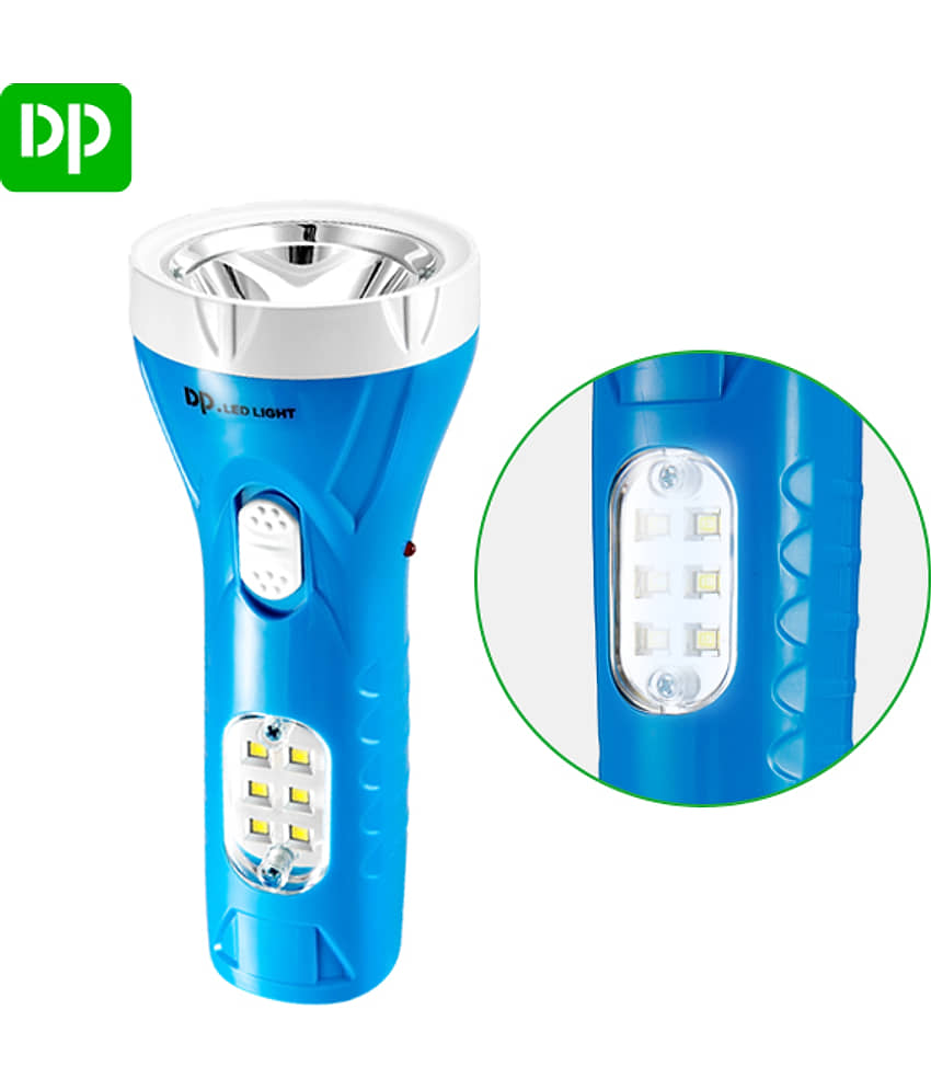 DP - 1W Rechargeable Flashlight Torch ( Pack of 1 ) view 2