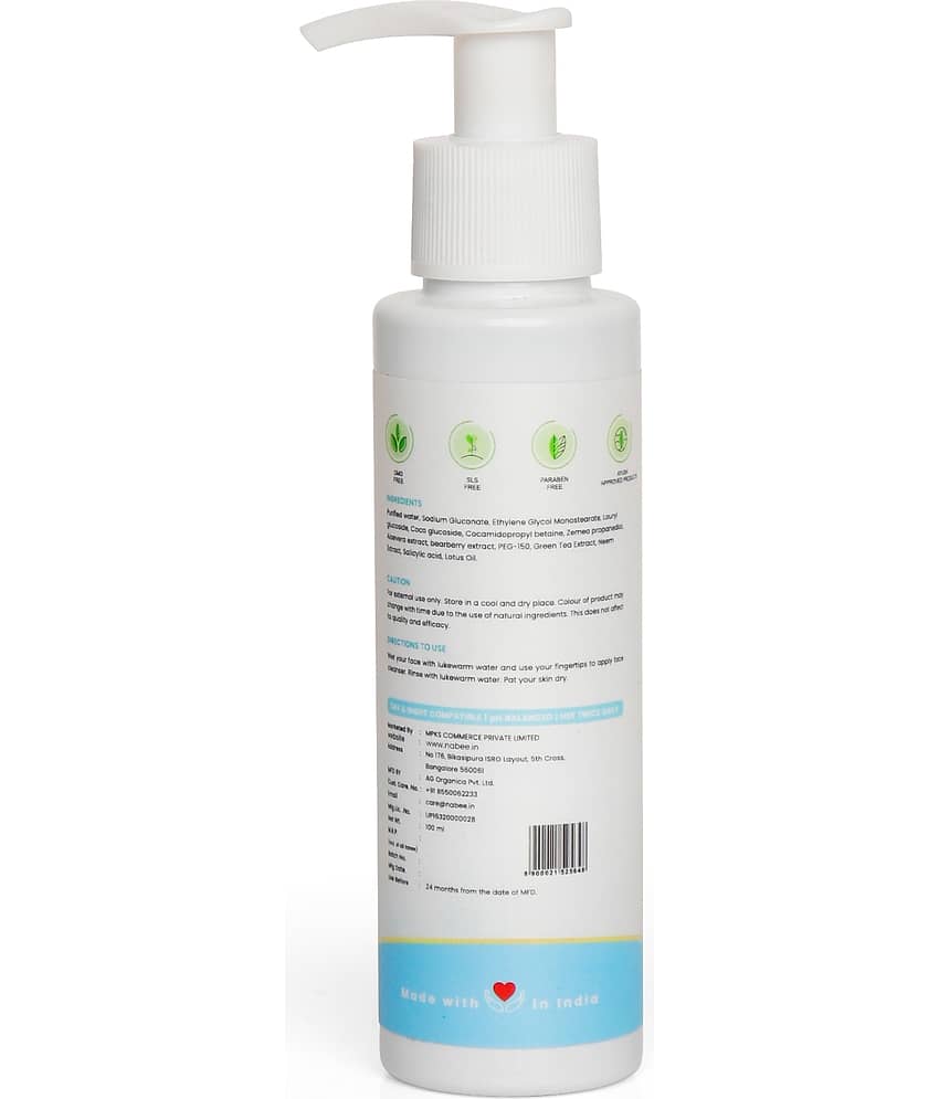 Nabee - Excess Oil Removal Face Wash For All Skin Type ( Pack of 1 ) view 2
