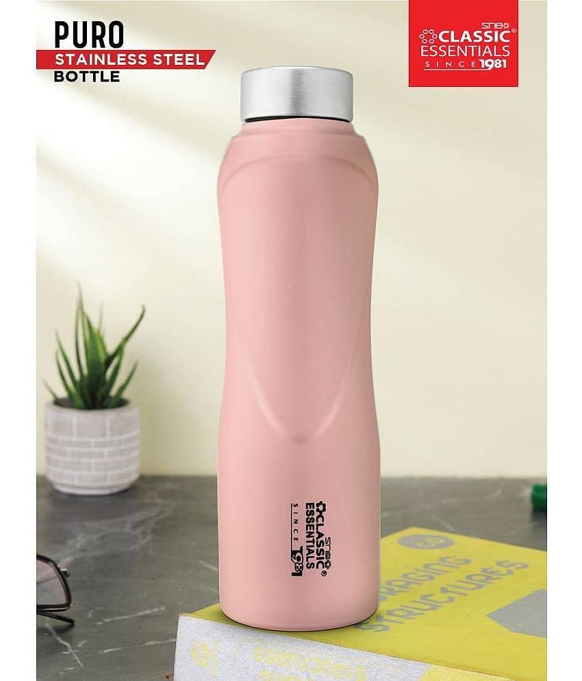 Classic Essentials Puro Water Bottle Pink Water Bottle 1000 mL ( Set of 1 ) view 2