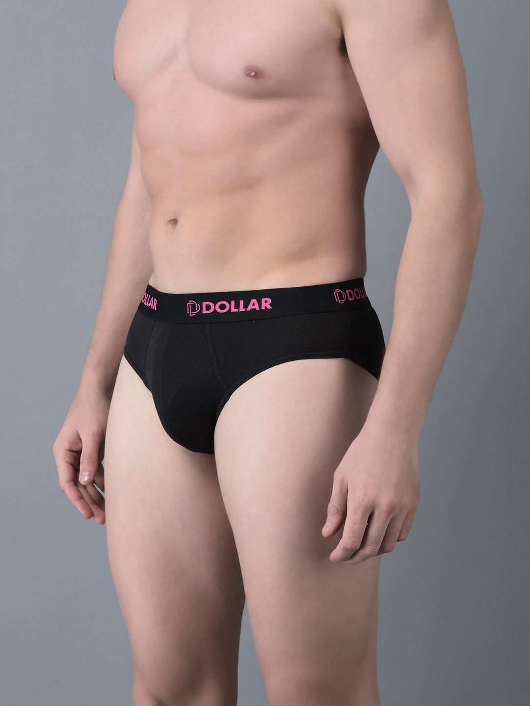 Men's Assorted Pack of 7 Cotton Superior Snug Fit Solid Brief view 2