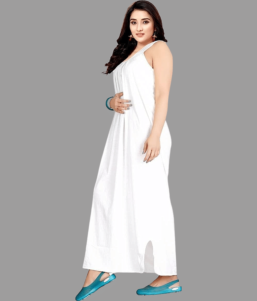 BROUZZZ4U - Red Hosiery Women's Nightwear Nighty & Night Gowns ( Pack of 2 ) view 2