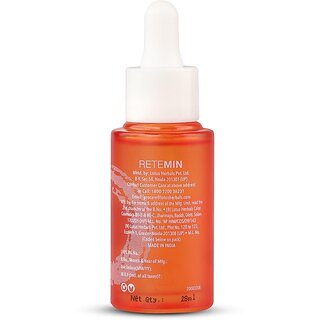 Lotus Professional Retemin Plant Retinol & Natural Vitamin C Brightening Facial Oil (28 Ml) view 2