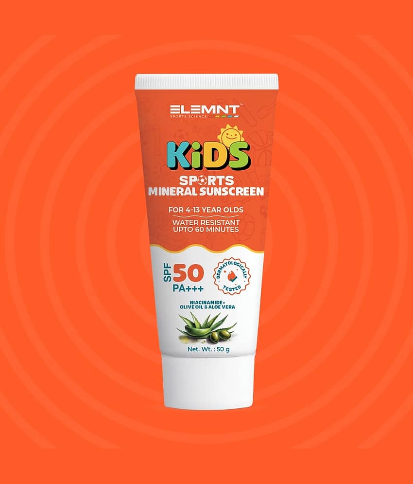Elemnt Sports Science Sunscreen Cream For All Skin Type ( Pack of 1 )