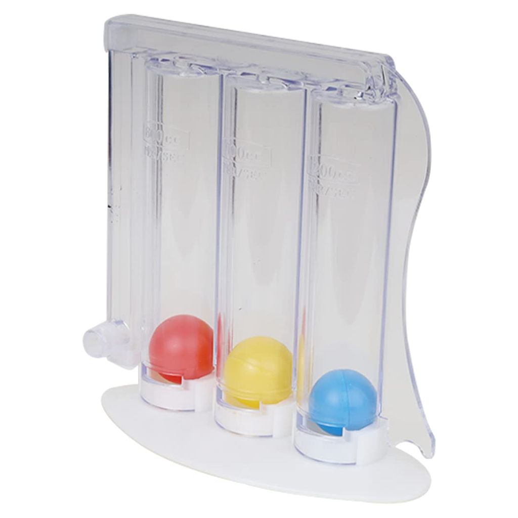 FAIRBIZPS Spirometer 3 Balls Breathing Exerciser for Deep Breathing and Lung Exerciser Portable Hygienic Respiratory Exerciser view 2