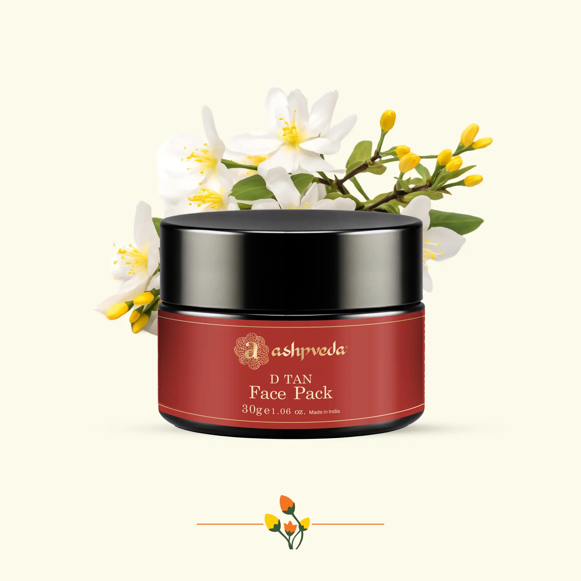 Ashpveda D-Tan Face Pack - 50 Gram view 2