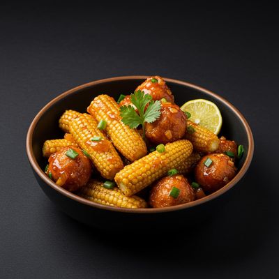 Baby Corn Manchurian
