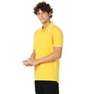 Mufti Yellow Ribbed Collar Polo view 2