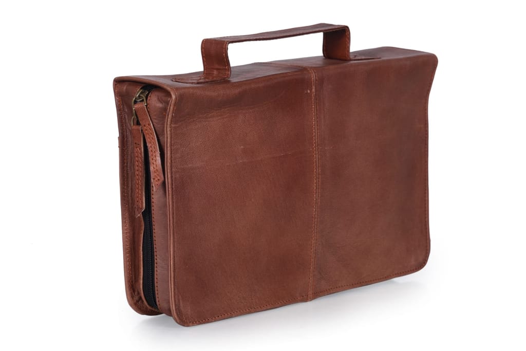 JITENDRA CHITARA ; Leather Messenger Bag | Leather Briefcase | Leather Laptop Bags, books | Vintage Leather Bag | Crossbody Shoulder Satchel Bags for Men and Women view 2