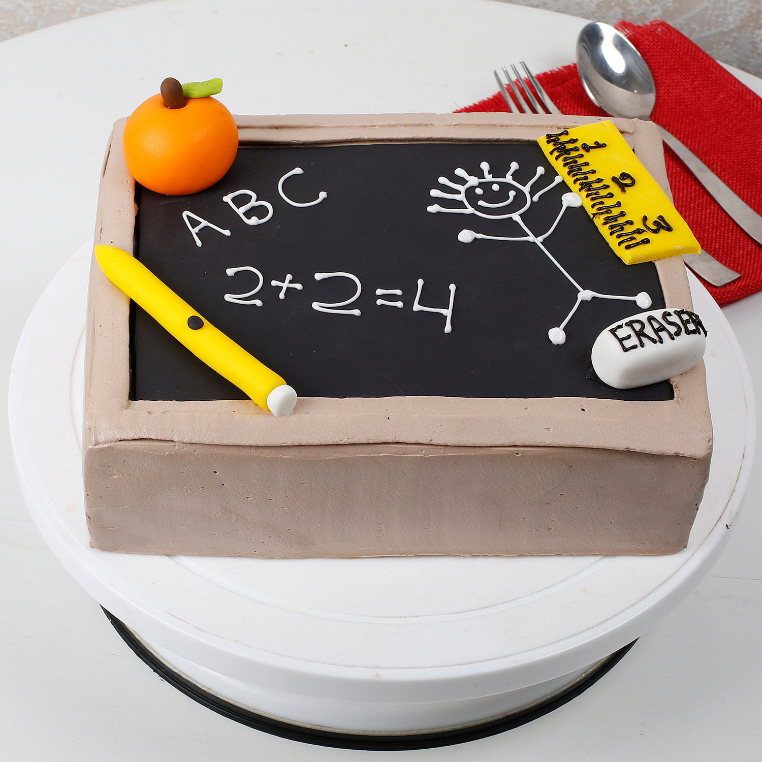 Black Board Special Fathers Day Cake 1 Kg view 2