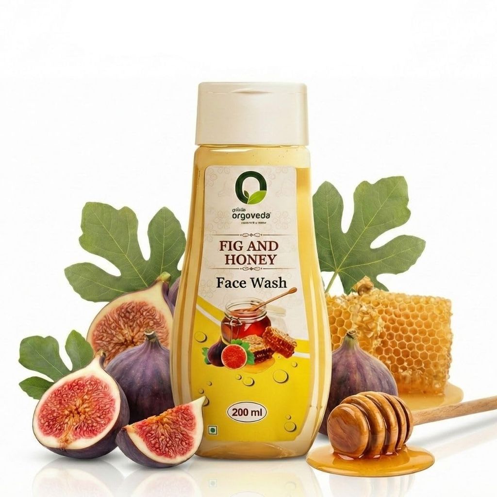 Fig & Honey Face Wash (Pack of 2) | Deep Hydration & Skin Brightening Cleanser | Natural Glow, Gentle Daily Face Cleanser for All Skin Types | 200 ml