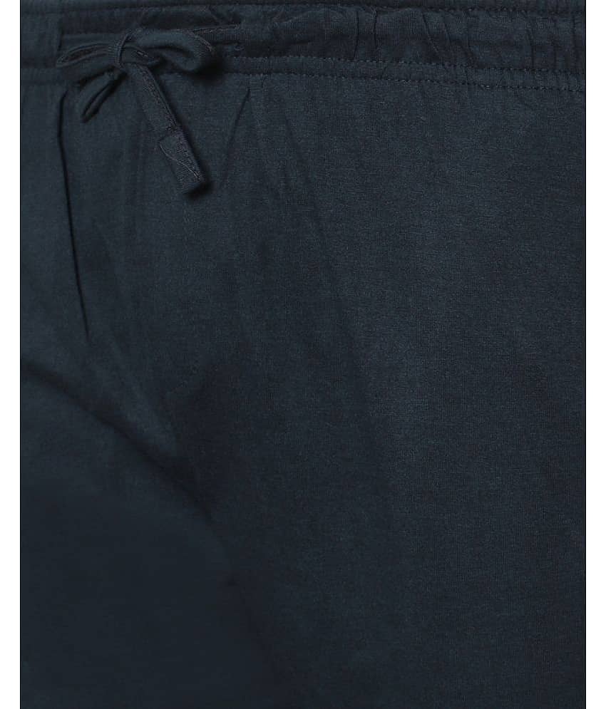 Avoq - Navy Cotton Blend Men's Joggers ( Pack of 1 ) view 2