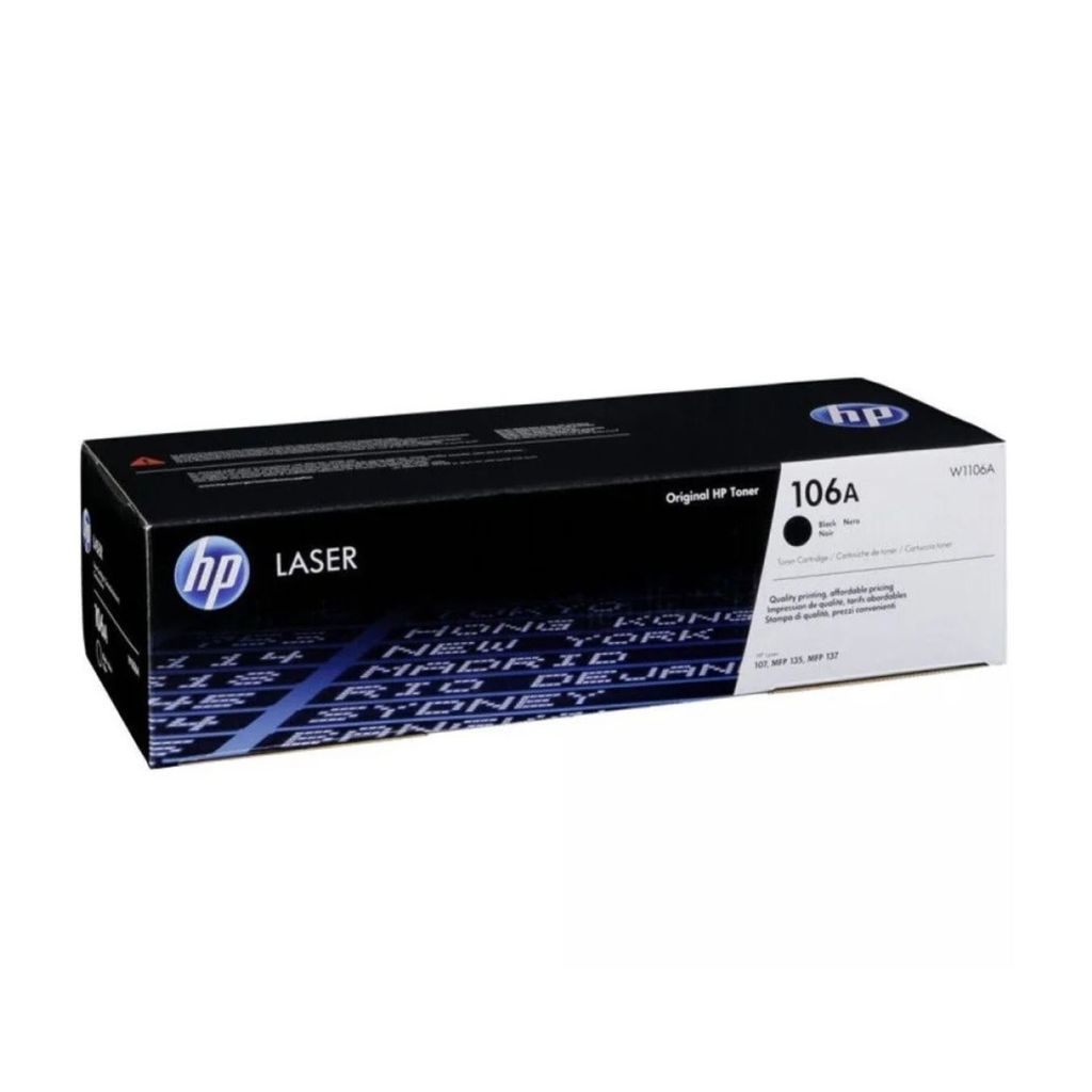 HP 106A Black Toner Cartridge (W1106A) view 2
