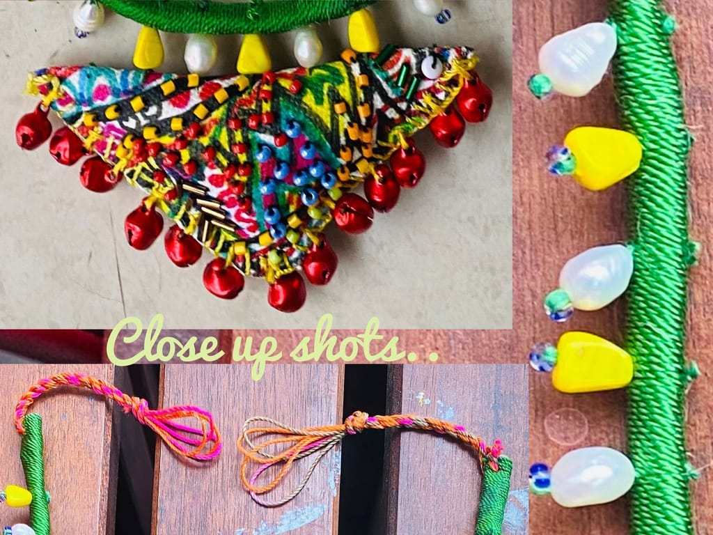 Dhanak Handcrafted necklet view 2