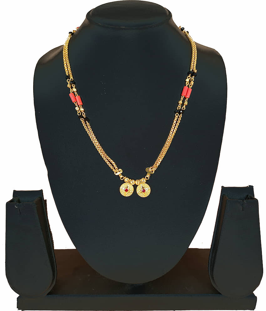 JIPPA Golden Mangalsutra ( Pack of 1 ) view 2