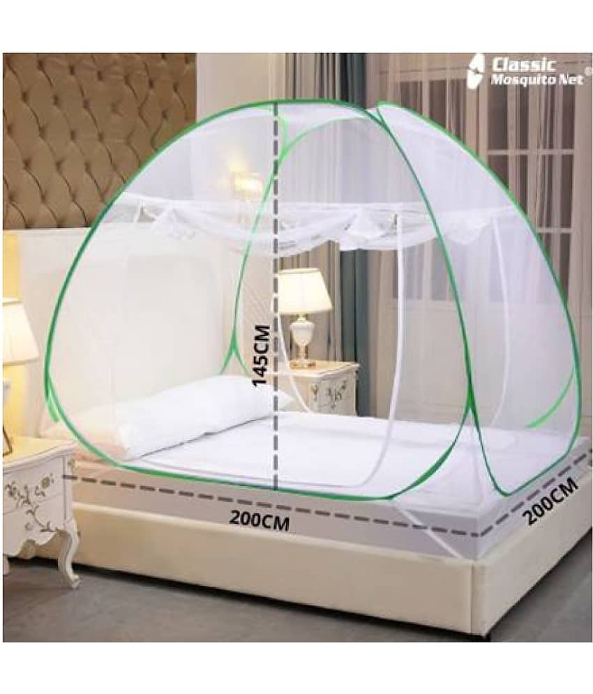 Classic Mosquito Net, Machardani King Pink Plain Mosquito Net, Machardani view 2