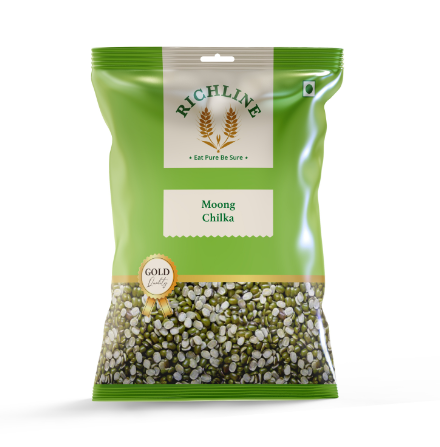 Richline Moong Dal (Chilka), 1 Kg