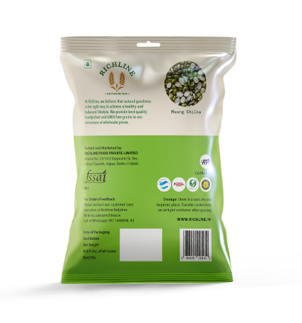 Richline Moong Dal (Chilka), 1 Kg view 2