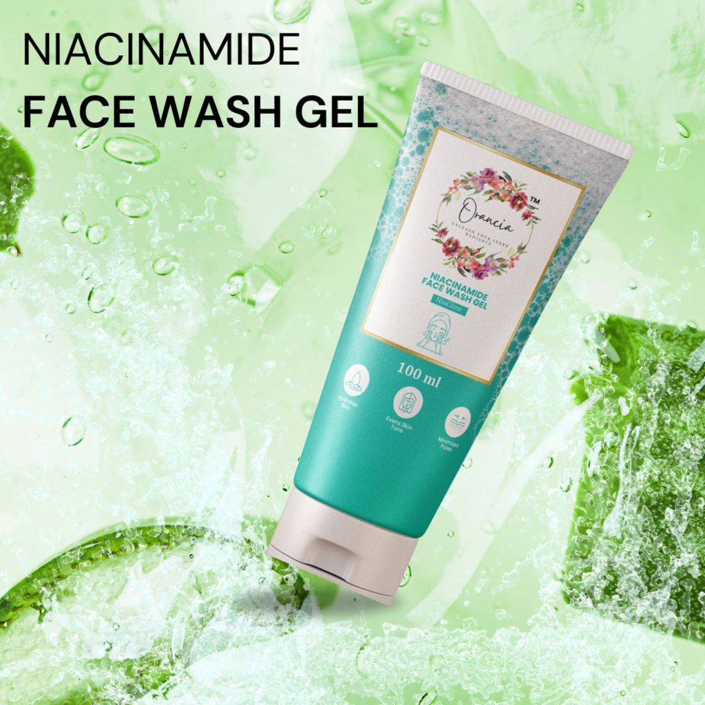 Niacinamide Face Wash Gel | Removes Excess Oils & Reduces Blemishes of the Skin | Glass Skin | For Men & Women - 100ml view 2