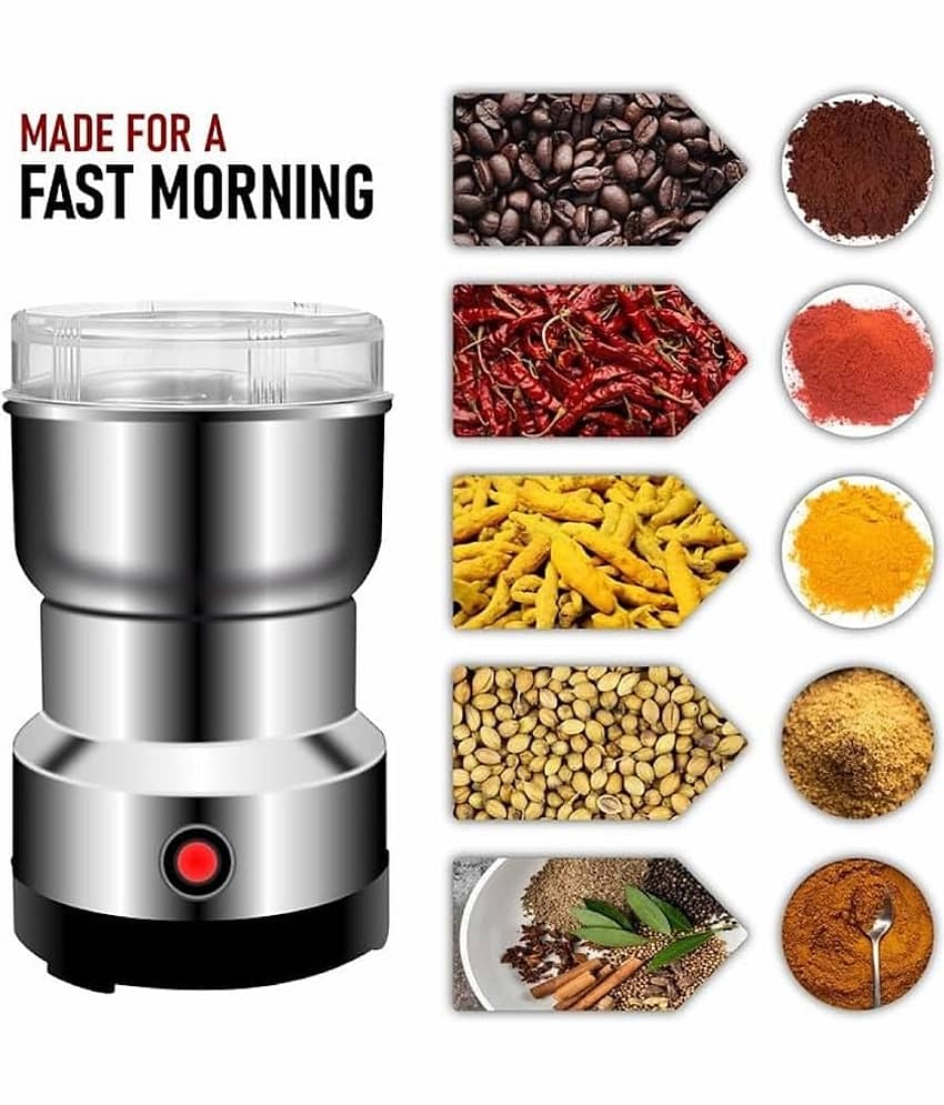 Stainless Steel Nima Grinder,Spice Coffee Grinder, Dry Masala Grinder, Masala Mi Stainless Steel 1 Coffee Grinder