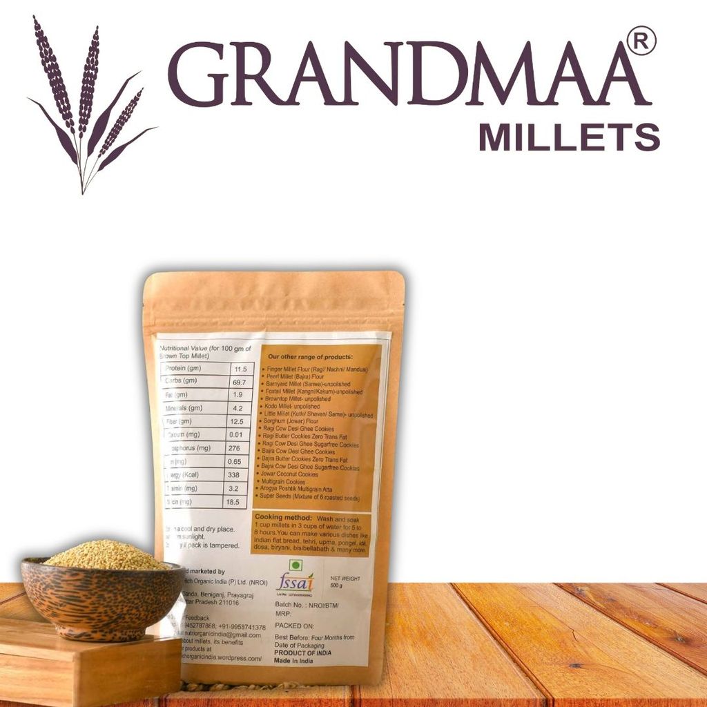 Browntop Millet view 2