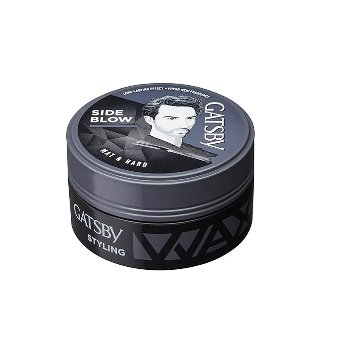 Gatsby Styling Wax Side Blow Mat and Hard, 75 g view 2