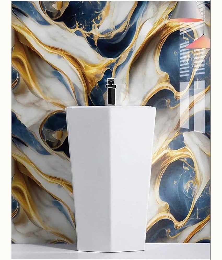sekhmet Abstract 3D Wallpaper ( 60 x 200 ) cm ( Pack of 1 ) view 2