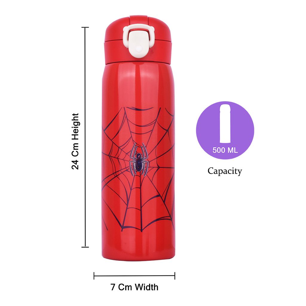 Spider Water Bottle | Spiderman Water Bottle | Spiderman Drink Bottle | Spiderman Bottle | Spiderman Insulated Water Bottle | Spiderman Stainless Steel Water Bottle view 2