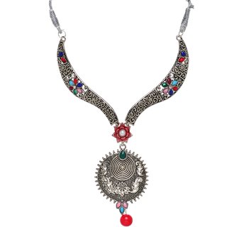Hetprit Trendy Oxidised Beautiful Jewellery Set For Woman view 2