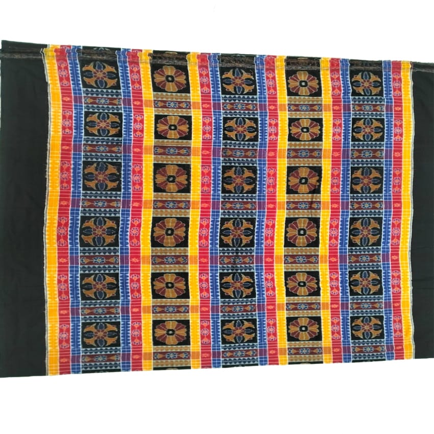 GI Tagged Sambalpuri Ikat Cotton Fabric view 2