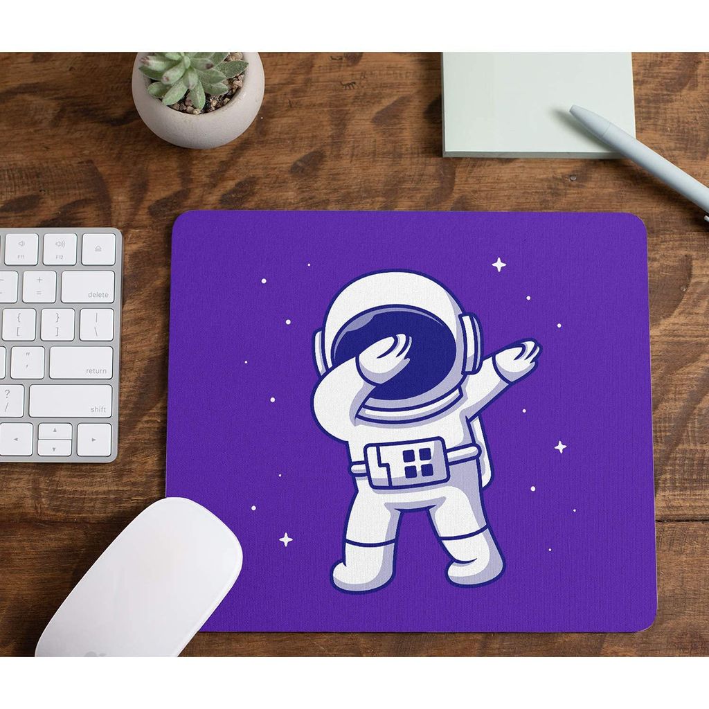 Cute Dabbing Astronaut Gaming Mouse PAD for Computer, PC and Laptop MP614 view 2