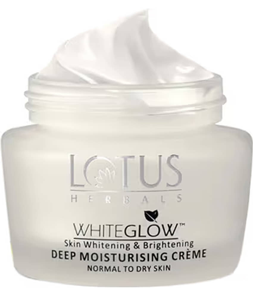 Lotus Herbals Whiteglow Deep Moisturising Cream 60g , Intensive Serum 30ml (Pack of 2) view 2