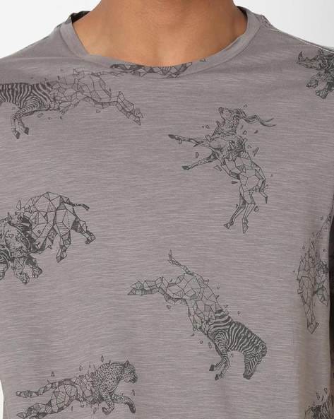 Graphic Print Crew-Neck T-shirt view 2