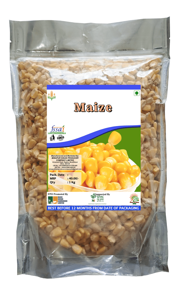 100% Pure Maize/Corn - Farm Fresh & Natural | 1Kg