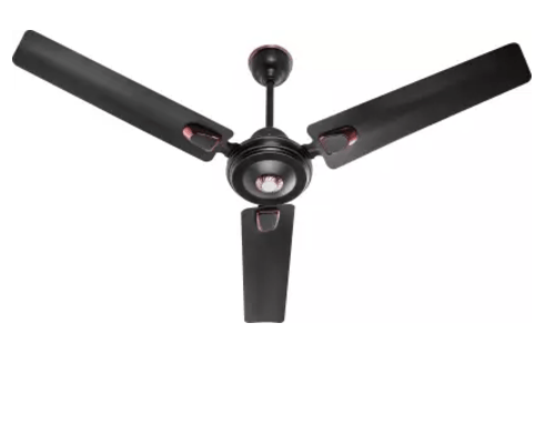 AIRELEC GLORIA SMOKY BROWN DECO 5 Star 1200 mm 3 Blade Ceiling Fan (BLDC Motor with Remote | Smokey Brown | Pack of 1)