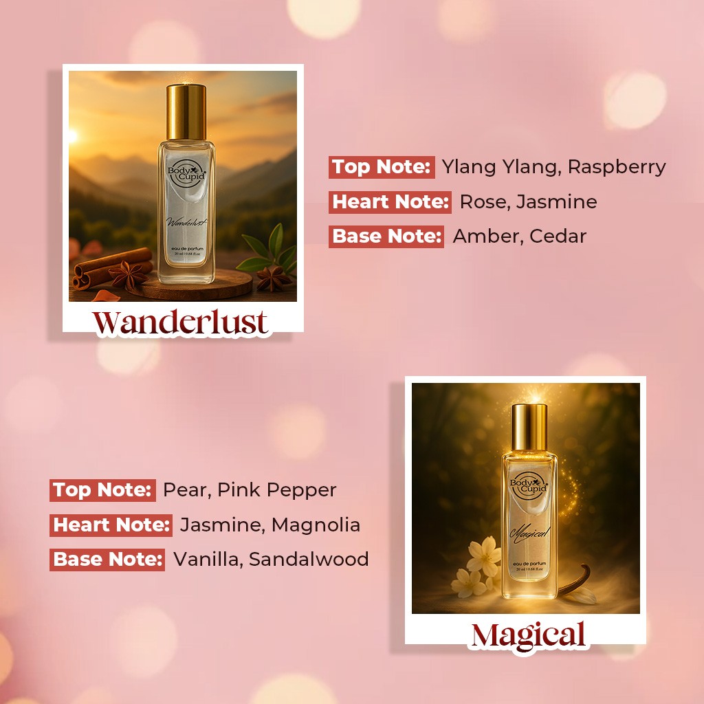 Body Cupid Luxury Eau de Epic Memories Perfume Gift Set for Women - 4 x 20 ml view 2