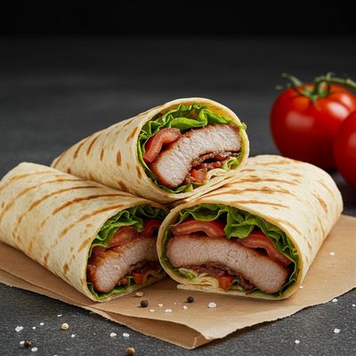 Grilled Pork Wrap