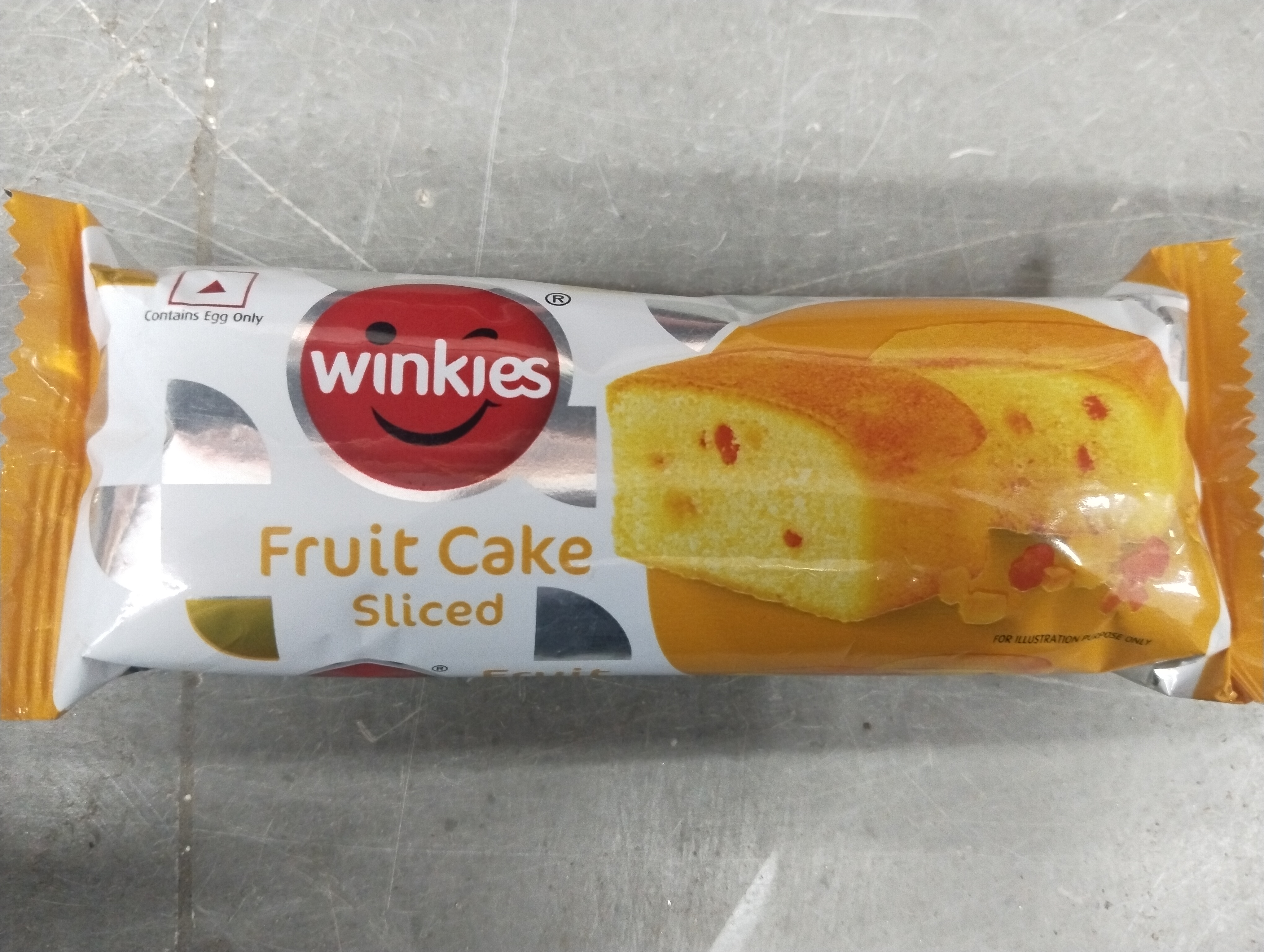 Winkies Fruit Cake Sliced