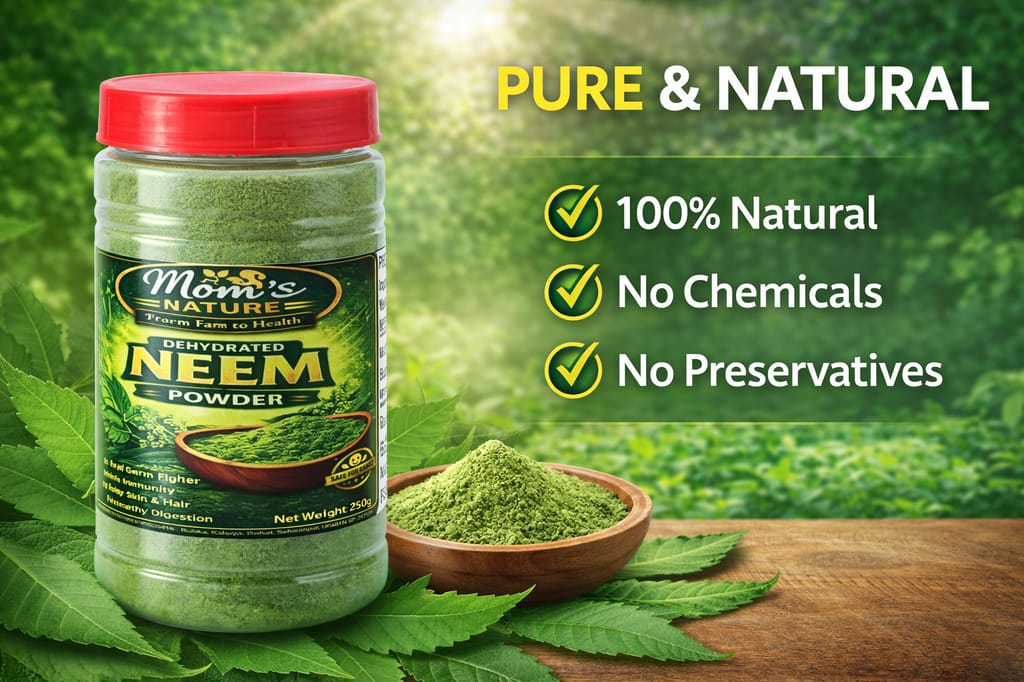 Mom's Nature Dehydrated Neem Powder - 350g view 2