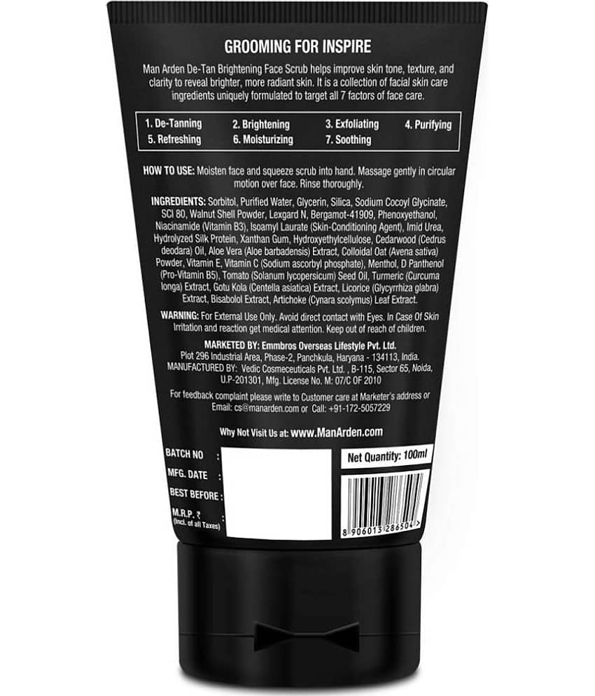Man Arden - Exfoliating Facial Scrub For Women (Pack of 1) view 2