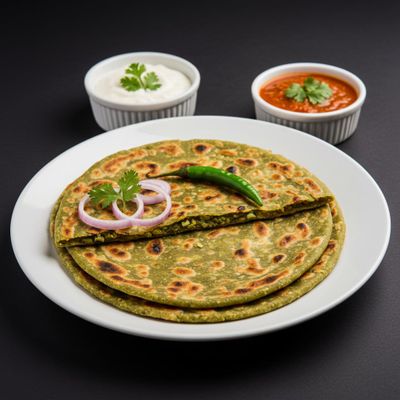 Matar Paratha