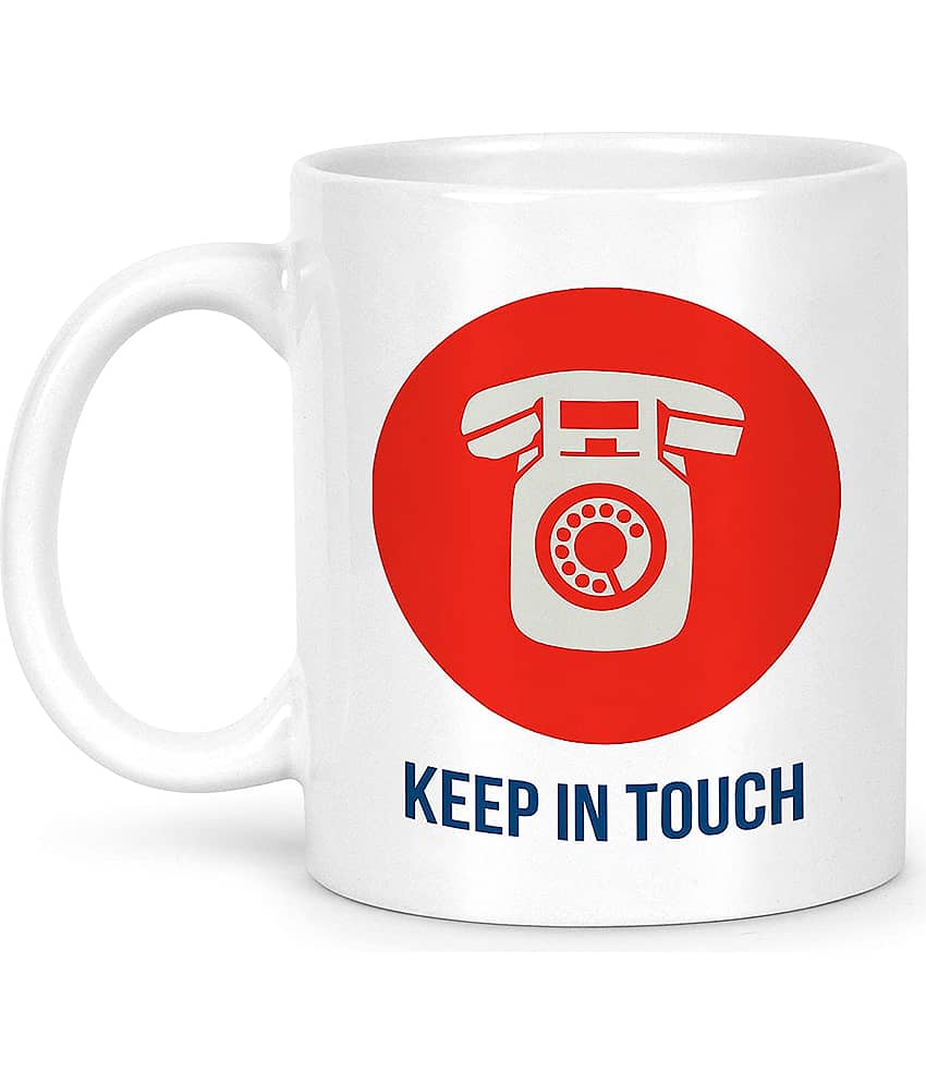 Idream Quote Printed Ceramic Coffee Mug 1 Pcs 330 mL view 2
