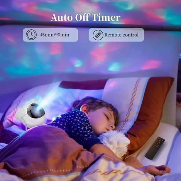Toy Imagine Transform Your Space with The Astronaut Galaxy Projector view 2