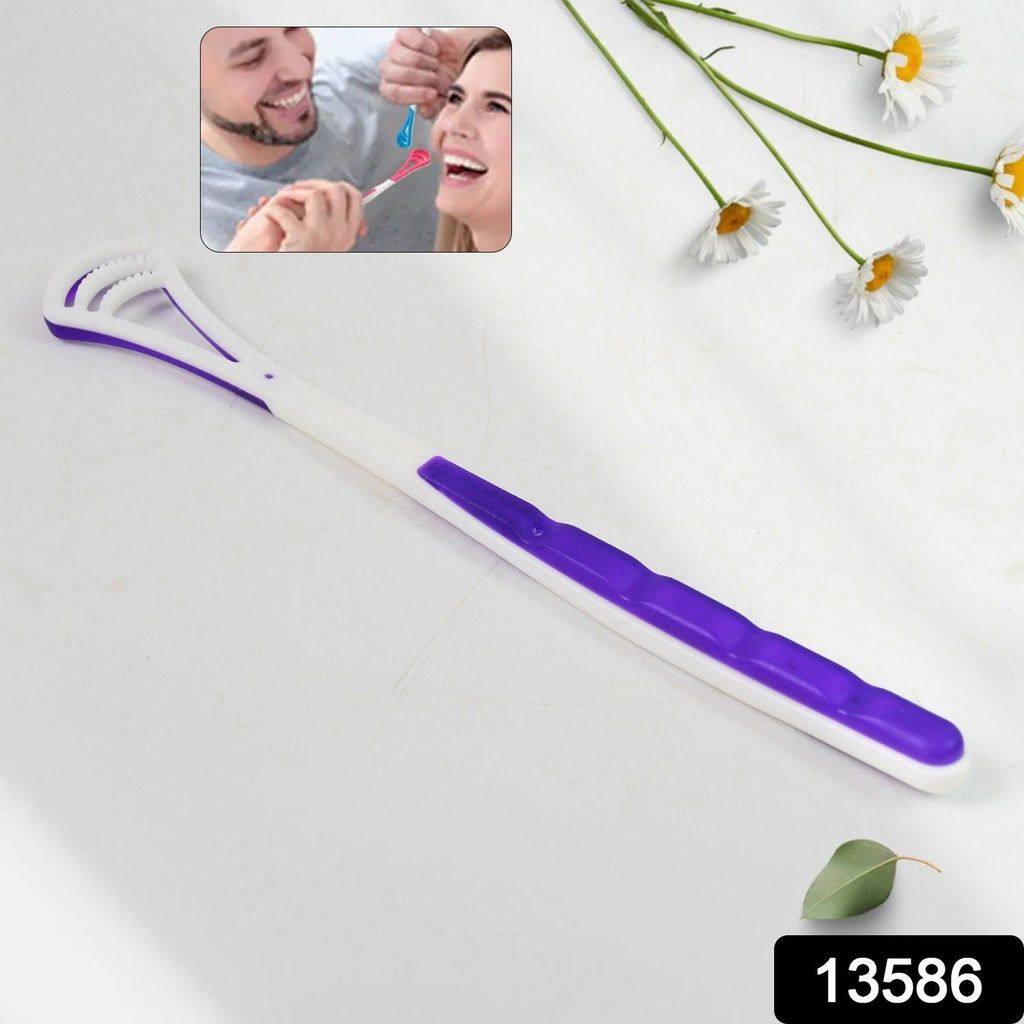Tongue Cleaner and Scraper (1 Pc / Mix Color) view 2