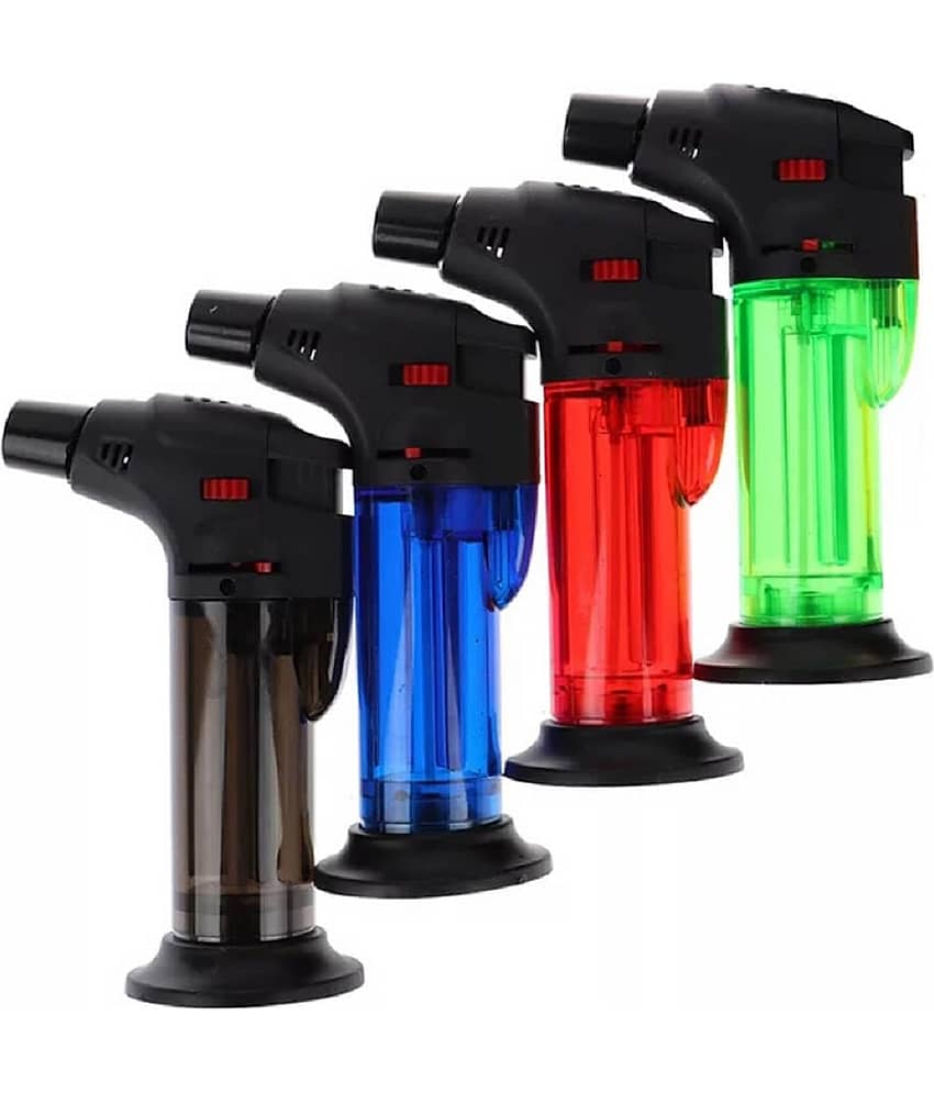 RAMDEV ENTERPRISE Multicolor Plastic Kitchen Blow Torch/Jet Flame Lighter ( Pack of 1 ) view 2