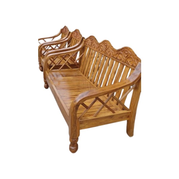 Wooden Sofa Set view 2
