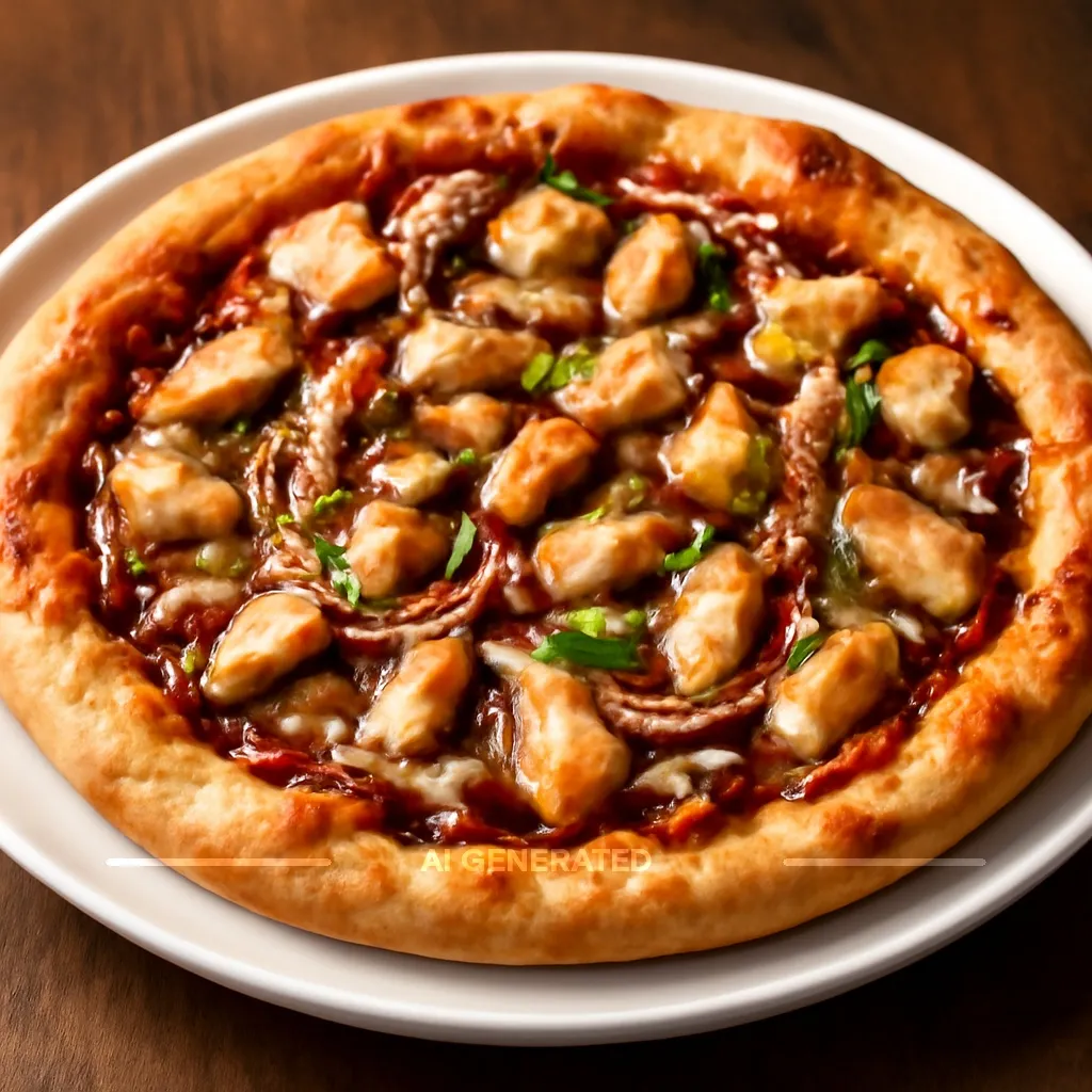 Bbq chicken pizza