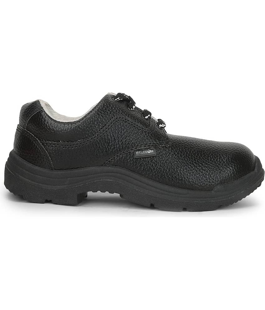 Liberty Derby Black Safety Shoes view 2