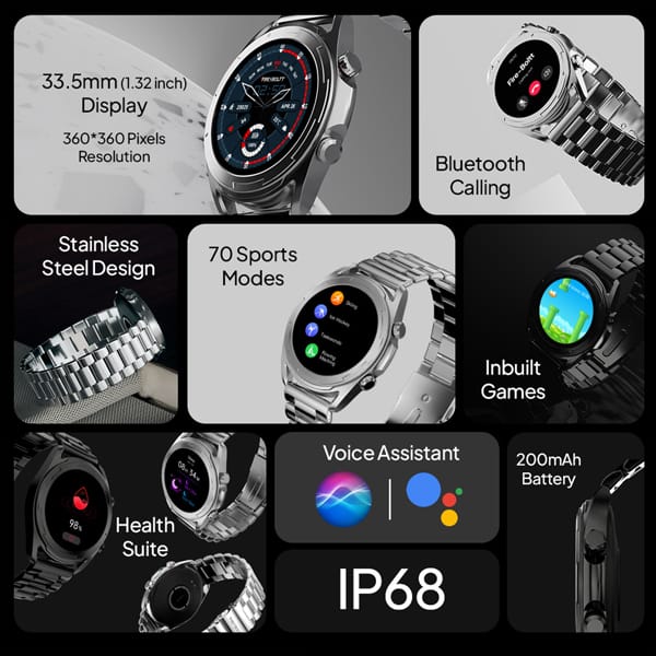 Fire-Boltt Ultimate Bluetooth Calling Smart Watch view 2